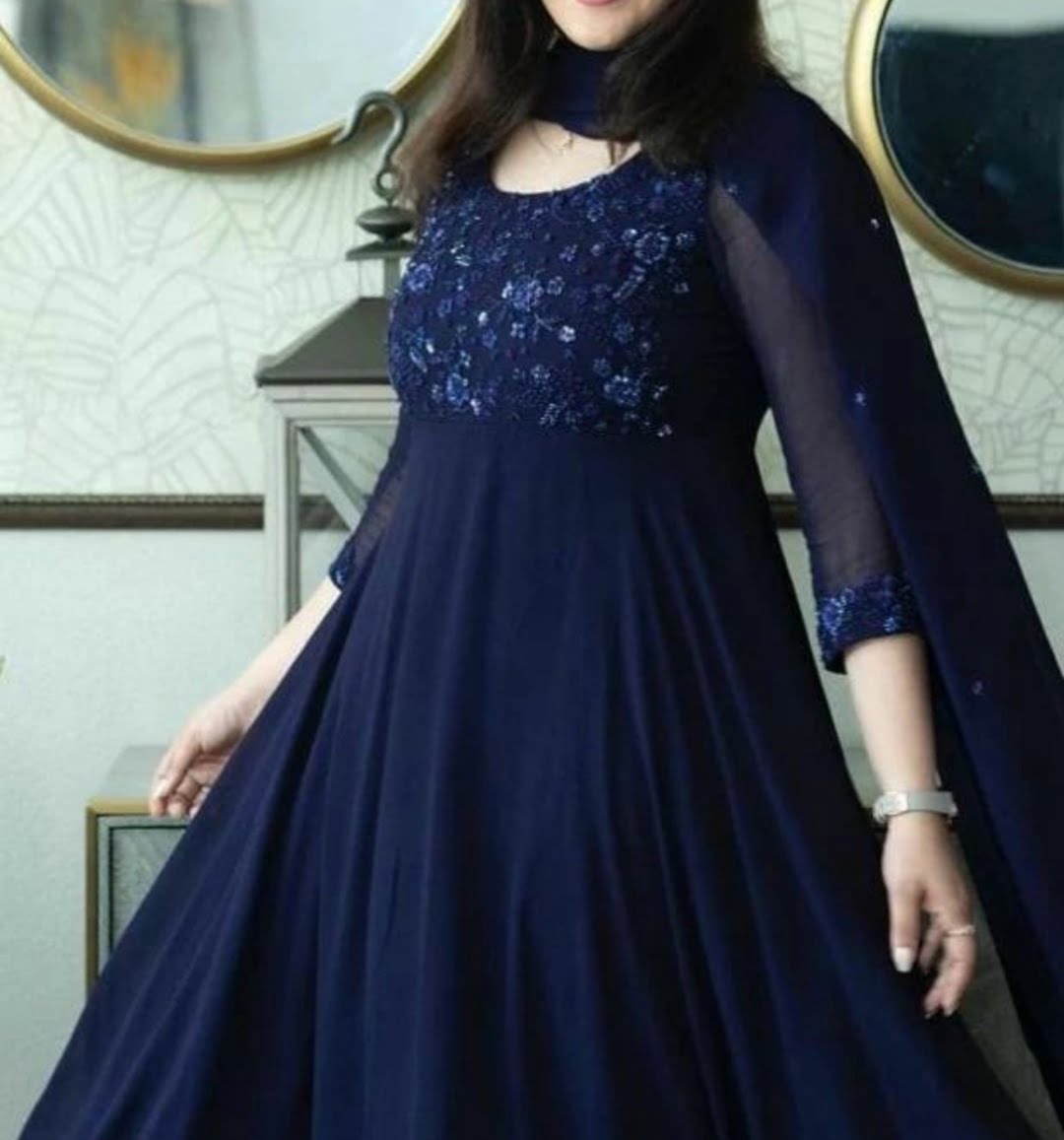 Powder Pink Net Floor Length Gown, Designer women gown for wedding,  Designer women for function, latest … | Bridal dress design, Net gown  designs, Lace dress design